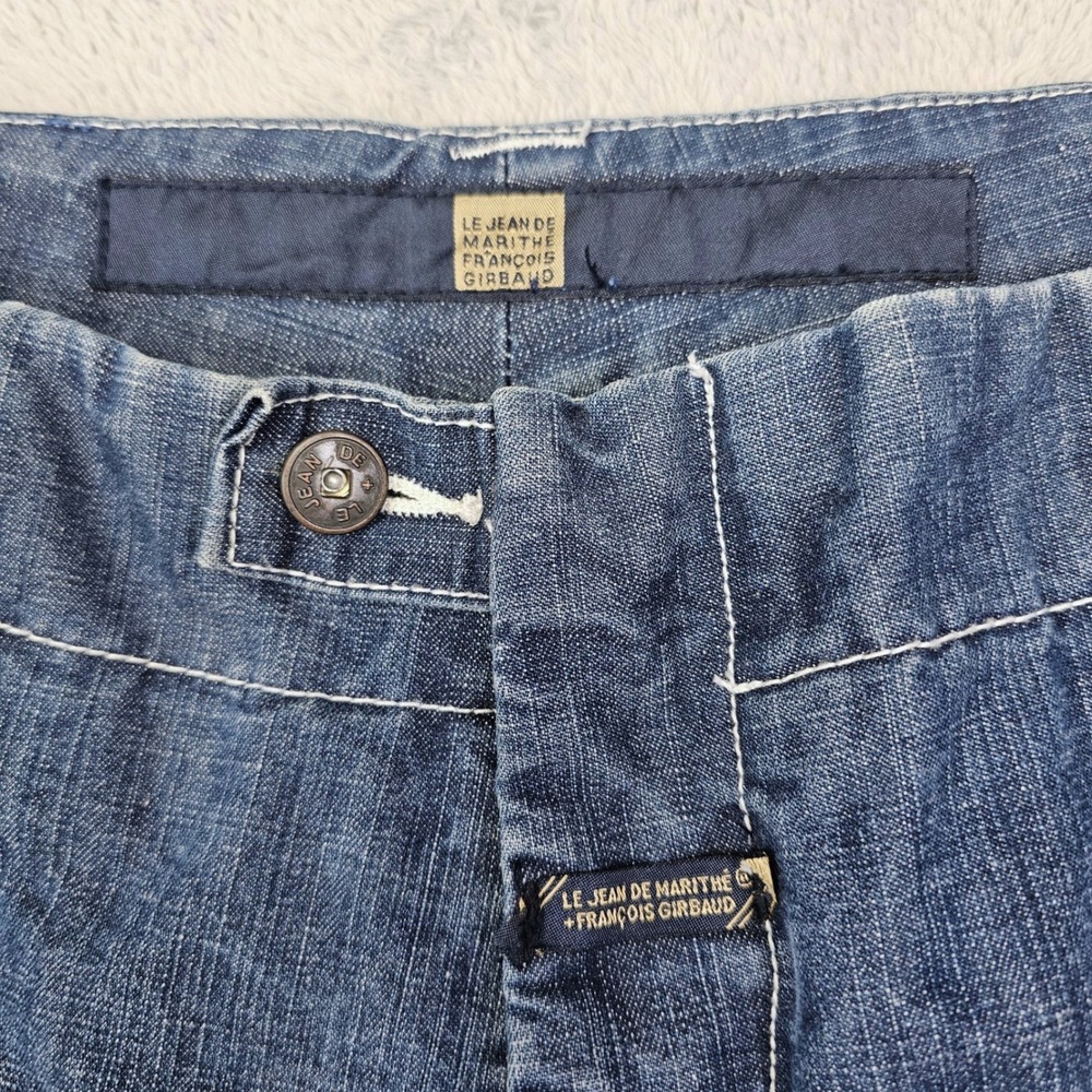 Vintage Girbaud Shuttle Tape Jeans 38x33.5 90s Y2K Cargo Baggy Skater Baggy - Picture 6 of 10